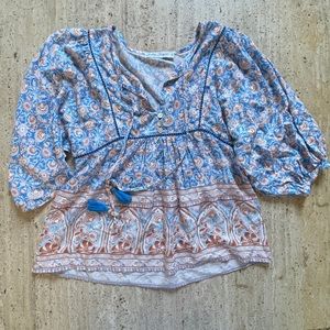 Salty Bright Boho Shirt Size: 6